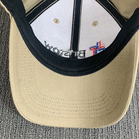 Bristow Baseball Hat Mens Adjustable Beige Strapback Cap Harriton - Picture 11 of 14
